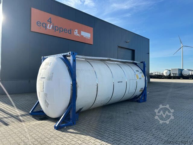 Tankcontainer Van Hool 20FT SWAPBODY 30.900L, UN PORTABLE T11, 5Y- + C...
