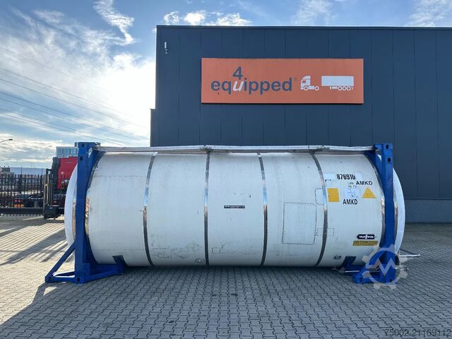 Tankcontainer Van Hool 20FT SWAPBODY 30.900L, UN PORTABLE T11, 5Y- + C...