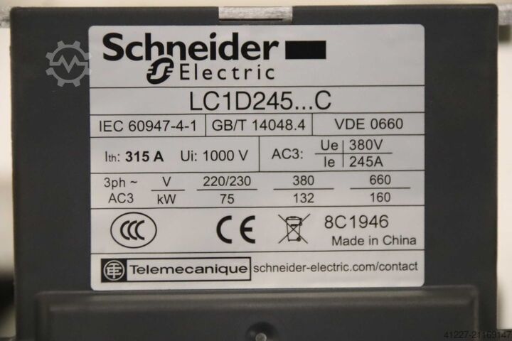Schütz Schneider Electric LC1D245