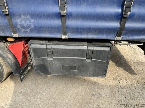 Auflieger mit Pritsche & Plane KöGEL 3-ACHS MEGA-TRAILER, S24-1, SAF-ACHSEN, HUBDACH