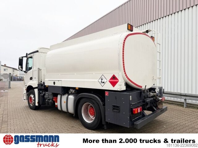 Tanker truck Mercedes-Benz Antos 1843 L 4x2, Retarder, Navi, Lindner &