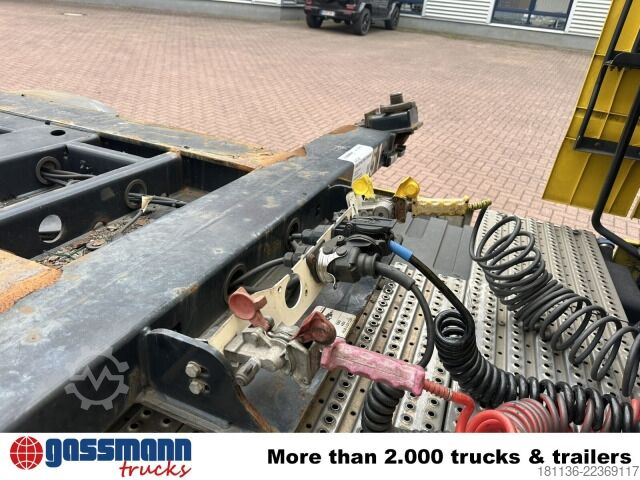 Swap body semitrailer Krone SDC 27 eLTU5-2 Container-Chassi, Liftachse,