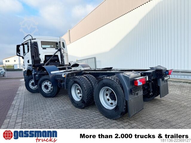 Roll-off tipper truck MAN TGS 41.440 8x4 BB