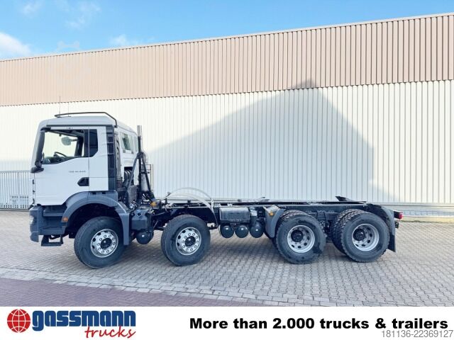 Roll-off tipper truck MAN TGS 41.440 8x4 BB