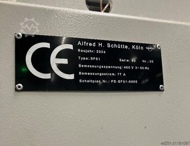 6-Spindel Drehautomat Schütte SF51