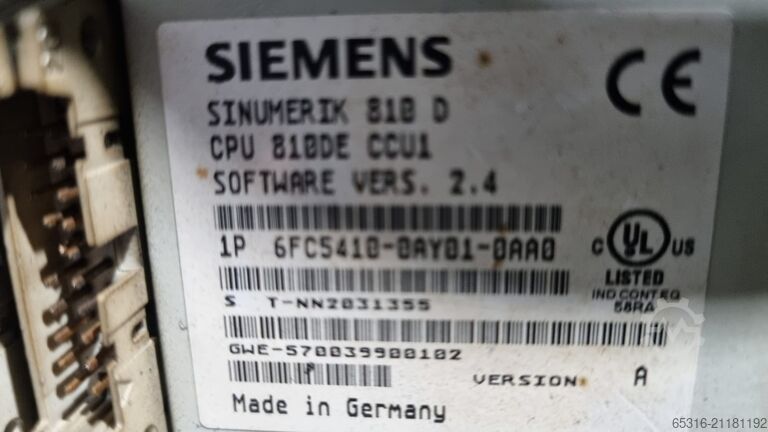 CNC-Drehmaschine mit   SINUMERK Poreba TR63 MN