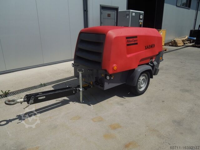 Mobile compressor Atlas Copco XAS58