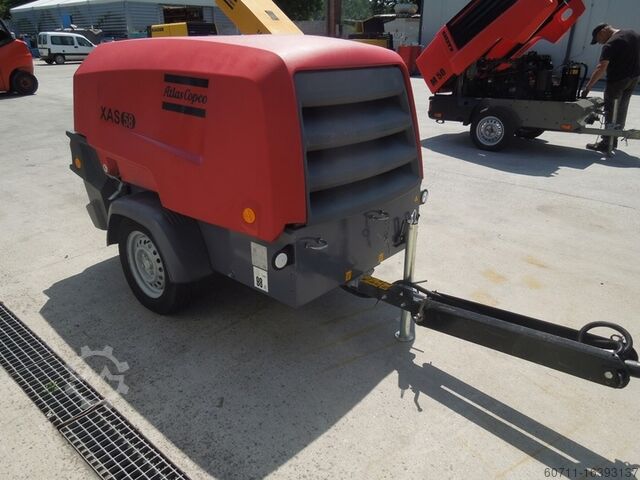 Mobile compressor Atlas Copco XAS58