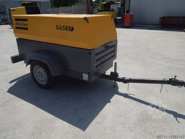 Mobile compressor Atlas Copco XAS87