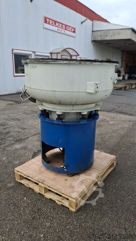 Vibrationsgleitschleifmaschine, Teilezuführung Rösler 