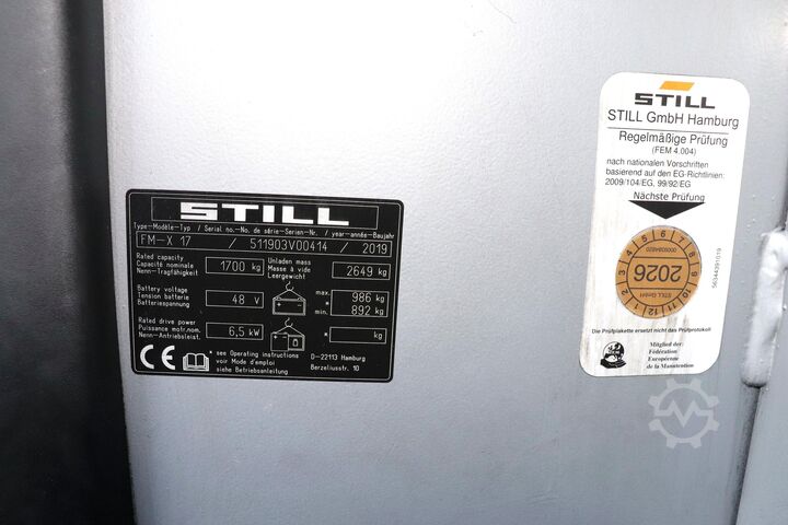 Schubmaststapler STILL FM X-17