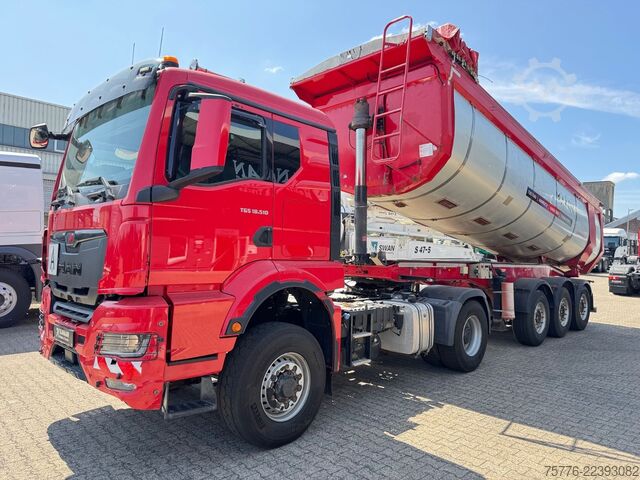 Tipper semitrailer SCHWARZMÜLLER SK Thermomulde Stahl Lift 27,5m³ Hardox