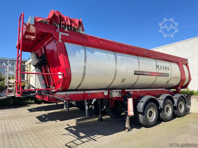 Tipper semitrailer SCHWARZMÜLLER SK Thermomulde Stahl Lift 27,5m³ Hardox