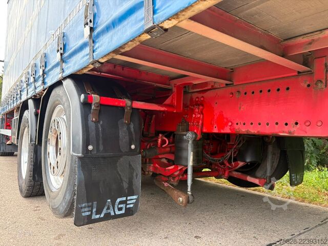 Flatbed truck with tarp VOLVO FH480 / 6x2 / Liftachse