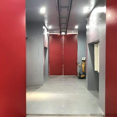 Komplette Produktionslinie Pulverbeschichtung  bis 7.400 mm komplette Produktionslinie