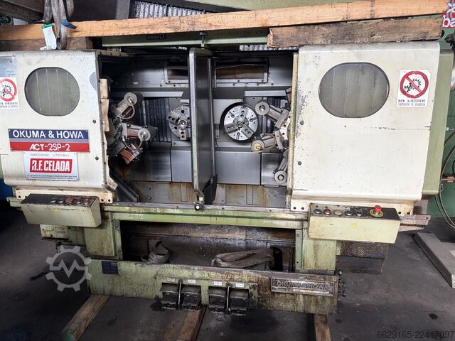 CNC turning and milling center Okuma & Howa ACT-2SP-2
