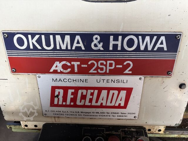 CNC turning and milling center Okuma & Howa ACT-2SP-2