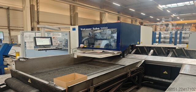 Laser cutting machine TRUMPF TruLaser Tube 5000