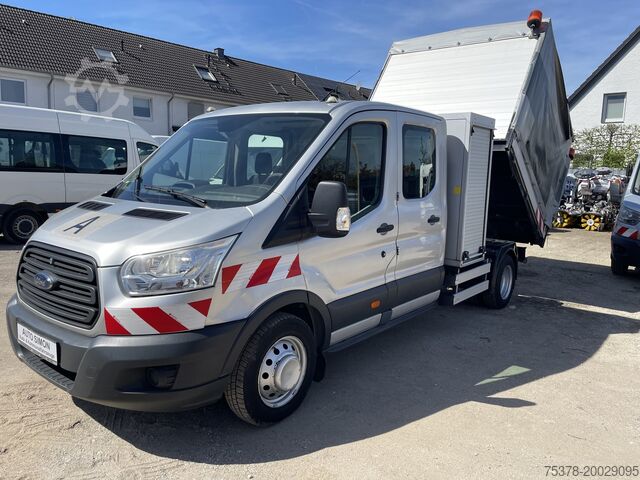Tipper truck Ford Transit Kipper aus 1.Hand+Klima+AHK+EU5