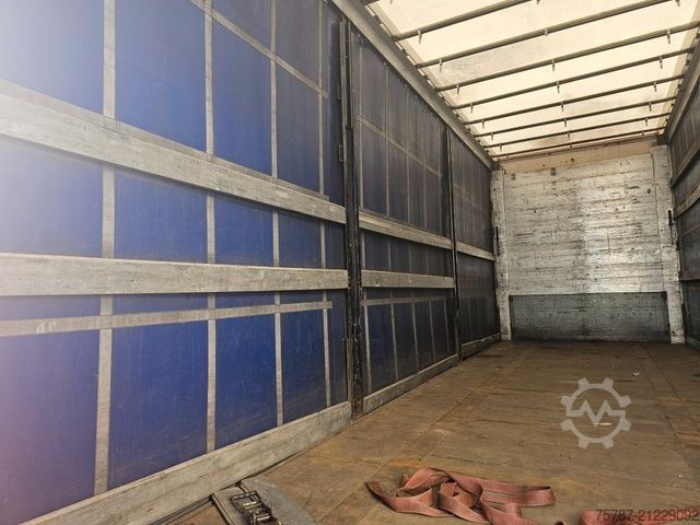 Anhänger mit Pritsche & Plane ACKERMANN-FRUEHAUF Tandem Gardine, Edscha,Hubdach