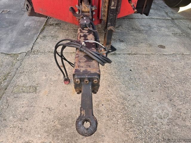 Anhänger mit Pritsche & Plane ACKERMANN-FRUEHAUF Tandem Gardine, Edscha,Hubdach