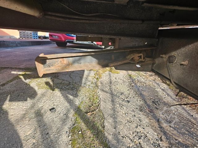 Anhänger mit Pritsche & Plane ACKERMANN-FRUEHAUF Tandem Gardine, Edscha,Hubdach