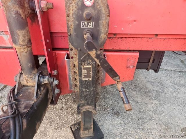 Anhänger mit Pritsche & Plane ACKERMANN-FRUEHAUF Tandem Gardine, Edscha,Hubdach