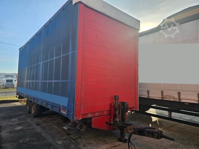 LKW mit Pritsche & Plane SCANIA G410 Volumen, Edscha, Hubdach+Tandemhänger