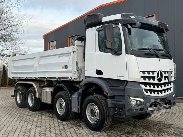 Kipper LKW MERCEDES-BENZ AROCS 3548 8x4 Euro 6 Meiller Kipper Bordmatik