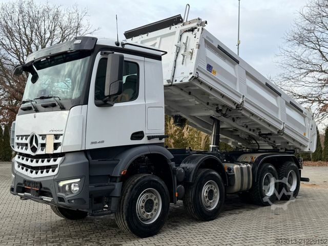 Kipper LKW MERCEDES-BENZ AROCS 3548 8x4 Euro 6 Meiller Kipper Bordmatik