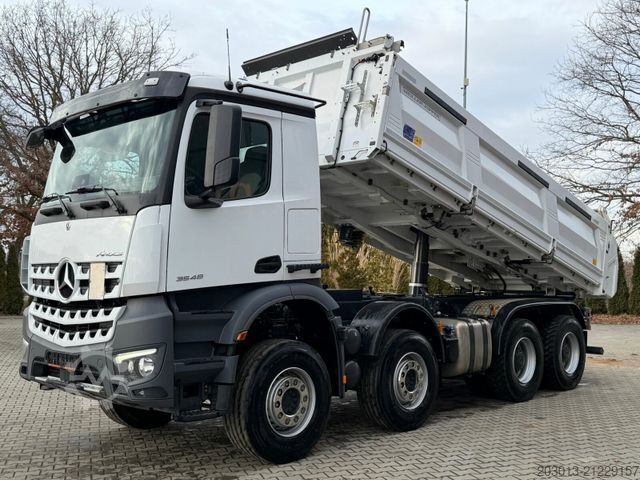 Dreiseitenkipper LKW MERCEDES-BENZ AROCS 3548 8x4 Euro 6 Meiller Kipper Bordmatik