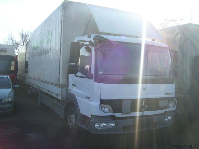 Transporter mit Pritsche & Plane MERCEDES-BENZ ATEGO 816 Bluetec5  LBW