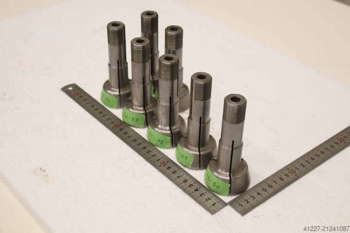 Stufenfutter Präzisions-Spannfutter 7 Stück Schaublin Durchmesser 21 bis 50 mm