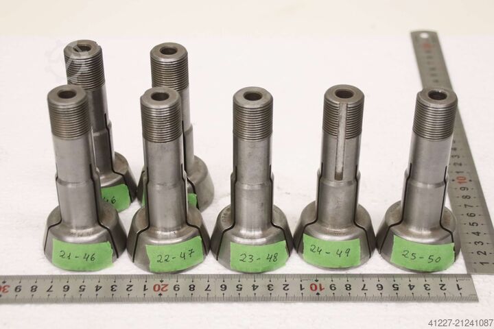 Stufenfutter Präzisions-Spannfutter 7 Stück Schaublin Durchmesser 21 bis 50 mm