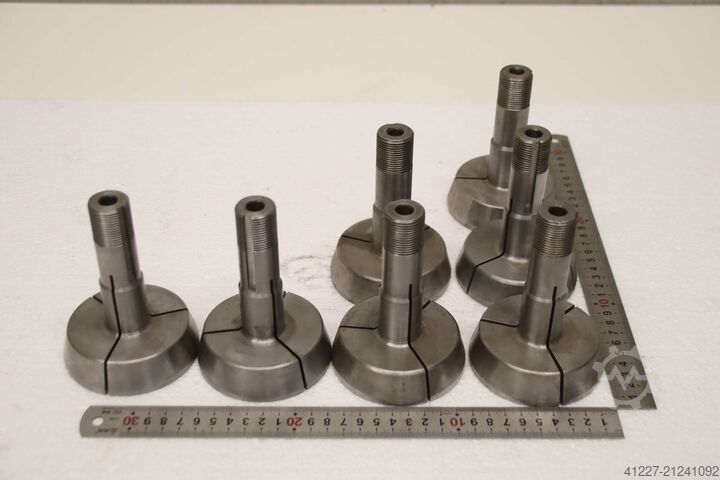 Stufenfutter Präzisions-Spannfutter 6 Stück Schaublin Durchmesser 51 bis 79 mm
