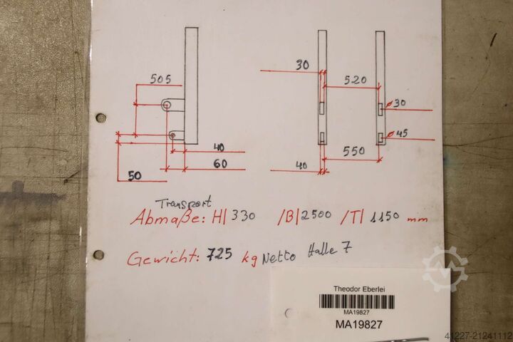 Staplermast Linde H30T 3 to Triplexmast