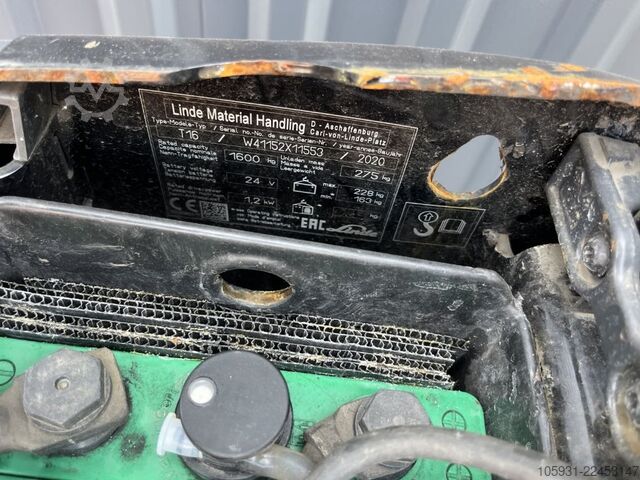 Electric Pallet Truck Linde T16