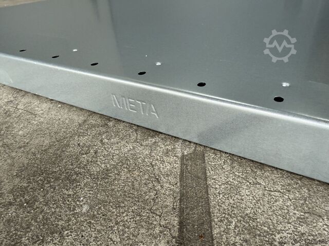 Steckregal Fachboden Meta Clip / MS150-III / Abmessungen: 1.000 x 600 x 40 mm