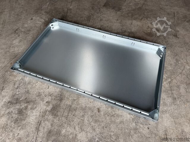 Steckregal Fachboden Meta Clip / MS150-III / Abmessungen: 1.000 x 600 x 40 mm