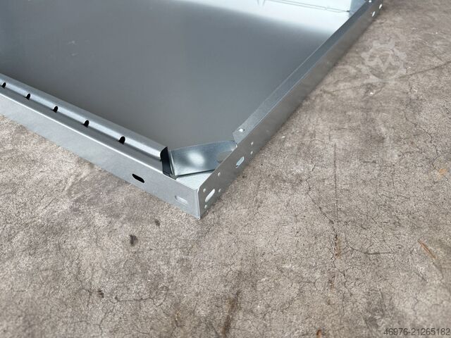 Steckregal Fachboden Meta Clip / MS150-III / Abmessungen: 1.000 x 600 x 40 mm