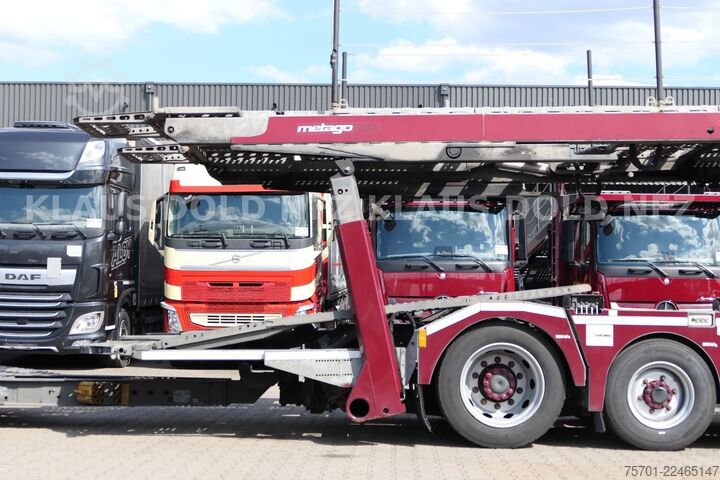 Car carrier truck MERCEDES-BENZ Actros 2443 Autotransp. Kässbohrer 2-Tanks Retar