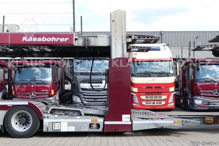 Car carrier truck MERCEDES-BENZ Actros 2443 Autotransp. Kässbohrer 2-Tanks Retar