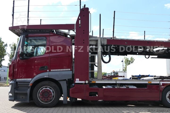 Car carrier truck MERCEDES-BENZ Actros 2443 Autotransp. Kässbohrer 2-Tanks Retar