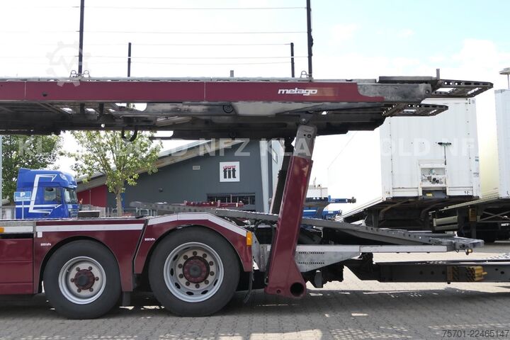 Car carrier truck MERCEDES-BENZ Actros 2443 Autotransp. Kässbohrer 2-Tanks Retar