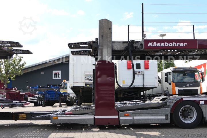 Car carrier truck MERCEDES-BENZ Actros 2443 Autotransp. Kässbohrer 2-Tanks Retar
