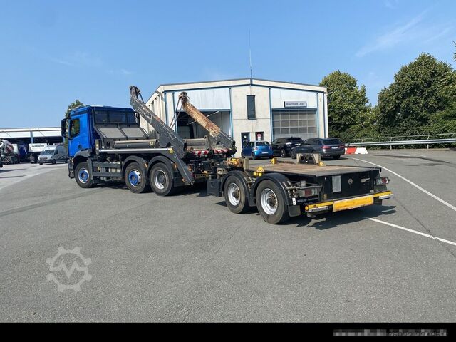 Skip truck MERCEDES-BENZ Arocs 2543 L 6x2 Absetzkipper Meiller AK 16/NAVI