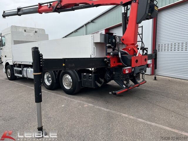 Truck mounted crane DAF XF 480*Palfinger Kran*Lift/Lenkachse*394 TKM*