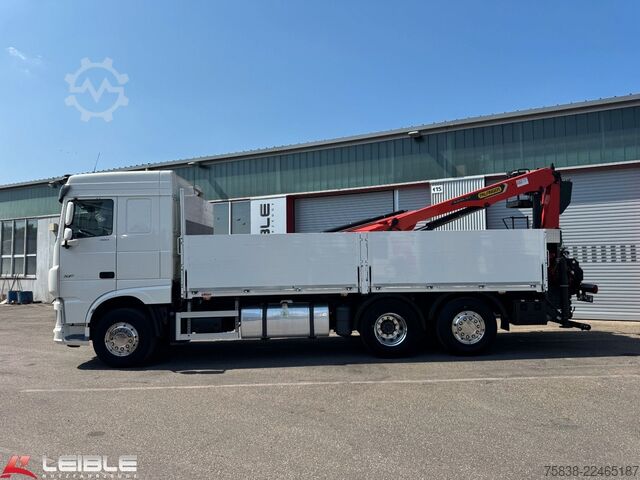 Truck mounted crane DAF XF 480*Palfinger Kran*Lift/Lenkachse*394 TKM*