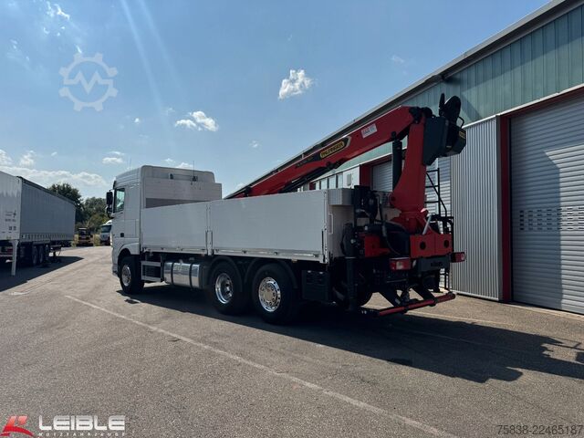 Truck mounted crane DAF XF 480*Palfinger Kran*Lift/Lenkachse*394 TKM*