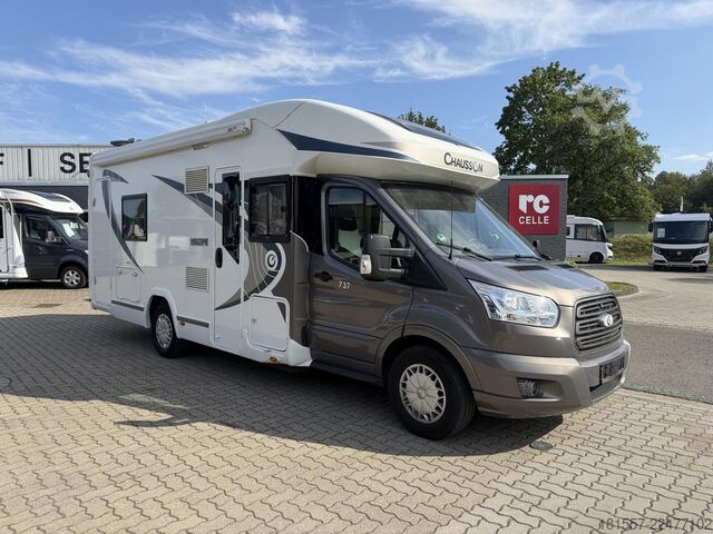 Teilintegriertes Wohnmobil CHAUSSON Welcome 737 Klima, SAT/TV, Solar